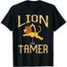 Lion Tamer Costume Tee - Roar with the Circus Lion Tamer Shirt