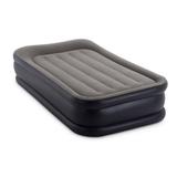 Intex Deluxe Pillow Rest Raised Airbed with Soft Flocked Top for Comfort