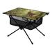 Deer Birds Butterflies in Forest Camping Folding Table Portable Beach Table with Storage Bag Compact Picnic Table for Outdoor Travel Fishing BBQ