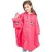 Kcodviy Kids Rain Wear 3D Cartoon Children Toddler Raincoat Jacket Ponchos for Boy Girl Ponchos for Kids Girls Lined Raincoat Size 8 Kids Raincoat Size 12 Kids Hiking Clothes Teen Rain Coat Girls Ligh