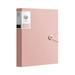 YOLOKE Folders With Pockets Folder Book Report Covers Clear Book File Art Portfolio For Artwork Sheet Protector Document Organizer Folder Folders Files Organizer(Pink)