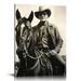 Gotuvs John Wayne Posters The Duke Arizona Desert Landscape Painting Horse Canvas Wall Art Cowboy Western Art Decor