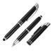 4 Pieces Lighted Tip Pen Ballpoint Pen Flashlight Writing Ballpoint Pens LED Light Pen for Writing in the Dark ( Black )