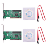 2X 4 Port SATA PCI Expansion Card &IDE VIA VT6421A Chipset