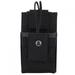 Portable Nylon Walkie Talkie Bag Pouch Radio Holder Case for Outdoor Sports Black