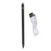 Stylus Pen Capacitive Fine Point Touch Pen Aluminium Alloy Accessory for Tablet Phone Black