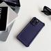Designed for iPhone 13 Pro Case Cover Hard Cover with Carbon Fiber Finish Military-Grade Drop Protection Compatible with Wireless Charging Ultra Light Cover for iPhone 13 Pro - Darkpurple