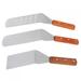 3 pcs/set Stainless Steel Pizza Shovel Lifter Cutter Grill Turner Baking Spatula Cooking Tools
