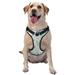 Coaee Goose and Doodle Flowers Dog Harnesses Vest No-Pull with Traction Rope for Small Medium and Large Dogs - Medium