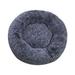 Gieriduc Clearance Sales Today Baby Play Mat Dog Round Cat Winter Warm Sleeping Bag Long Plush Soft Pet Bed Calming Bed (Grey)