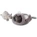 Cat Sleeping Bag Pet Sleeping Bag Cushion Fluffy Cat Bed Pet Supply Winter Puppy Beds Comfortable Pet Winter Bed Cat Dog Nest Cat Sleep Sack Kitten Bed The Cat Pet Supplies Canvas