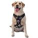 Coaee Mushroom Doodle Dog Harnesses Vest No-Pull with Traction Rope for Small Medium and Large Dogs - Medium