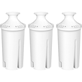 3-Pack Standard Water Filter Replacements for BritaÂ® Water Pitchers and Dispensers NSF Certified to Reduce Chlorine and Bad Taste BPA free