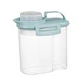 CELNNCOE Airtight Food Storage Containers Kitchen Airtight Jars With Lid Storage Box Stackable Food Containers Kitchen Cabinets Organize Pet Food Treats Organization And Storage