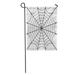 LADDKE Spider of Cobweb Spiderweb Halloween Net Pattern Haloween Garden Flag Decorative Flag House Banner 28x40 inch