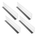 Shelf Divider Acrylic Shelves Storage Store Goods Separator Dividers for Stores Organizer Office