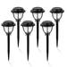 Beppter 6X Solar Outdoor Lawn Lamp Led Light 6 Pack Solar Outdoor Lamp Home Courtyard Garden Atmosphere Decoration Small Night Lamp Villa Floor Insertion Lamp
