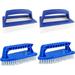 Swimming Pool Sponge Brushes 4 Pieces Water Line Cleaning Brush Swimming Pool Brush Cleaning Plastic Pool Brush with Handle for Spa Small Pools Bathtubs