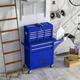 Tool Chest High Capacity Rolling Tool Chest with Wheels and Drawers Tool Storage Box for Your Tools 8-Drawer Tool Storage Cabinet Navy Blue