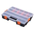 Gheawn Tool Bag Clearance Double Sided Portable Plastic Hardware Tools Accessories Box Electronic Components Sorting Box Parts Box Storage Box