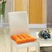 ShngXun Indoor Outdoor Garden Patio Home Kitchen Office Chair Seat Cushion Pads Orange Clearance Items Orange Free Size