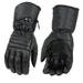 Milwaukee Leather SH230 Men s Black Leather Warm Lining Gauntlet Motorcycle Hand Gloves W/ â€˜Rain Mitten and Pull-on Closureâ€™ 2X-Large