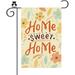 Home Sweet Home Garden Flag Double Sided Welcome Home Yard Lawn Sign Welcome Back New Home Party Outdoor Garden Decorations