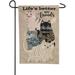 Evergreen Flag Life s Better with Cat Friends Garden Flag 12x18 Inches Outd