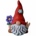 Garden Gnome Statue Magic Garden Gnome Resin Statue Dwarf Resin Statue Collectible Figurines Sculpture Miniature for Home Outdoor Yard Lawn Patio Garden Gnome Decor