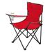 Camping Chair Portable Folding Chair Beach Chair with Side Pocket Lightweight Hiking Chair (Redï¼‰