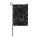 LADDKE Beige Marble White Black Color and Abstract Other Your Garden Flag Decorative Flag House Banner 12x18 inch