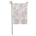 LADDKE White and Pink Tulip Flowers Spring Tender for Natural Cosmetics Garden Flag Decorative Flag House Banner 12x18 inch