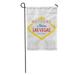 LADDKE Welcome to Fabulous Las Vegas Nevada Sign Illumination Lamps Classic Garden Flag Decorative Flag House Banner 28x40 inch
