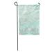 LADDKE Natural Pink Marble Imitation Blue and Grey Drips on Paint Garden Flag Decorative Flag House Banner 28x40 inch
