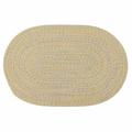 Colonial Mills Flibustier Bright Indoor/ Outdoor Braided Oval Area Rug Yellow 2X7 6 Runner Runner Outdoor Indoor Runner Oval