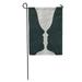 LADDKE Face Goblet Two Heads of Optical Vase Glass Grail Holy Garden Flag Decorative Flag House Banner 28x40 inch