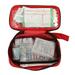 First Aid Kit Includes Dressings Wet Wipes Fever Reducing Patches Scissors Tweezers Bandages Ice Packs Emergency Kit