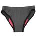 Women Cycling Underwear 3D Padded Bike Shorts Underwear Lightweight Quick Drying Women Bicycle Briefs Dark Grey L