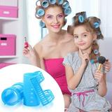 Melotizhi Hair Foam Rollers Heatless Hair Curler to Sleep in Overnight Hair Rollers Curlers Snap Rollers Self Grip Rollers Hairdressing No Heat Hair Curlers For DIY Hair Salon Hair Barber 6 Sizes