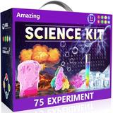 IGRL STEM Science Kits for Kids Age 8-12 Mini Science Lab with 75+ Easy Science Experiments Featuring Chemistry Set Science Magic Earth Science Educational Toys for Boys and Girls