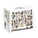 WZHXIN Home Decor 1000 Dog Puzzle Pet Dog Puzzle Children S Paper Puzzle toys Clearance Multi-Color Birthday Gifts for Women