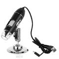 Qtmnekly 1600X USB Digital Microscope Magnification Microscope Camera Compatible for Window 7/8/10 Handheld USB Microscope