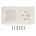 2 in 1 2.4GHz WIFI Smart Light Switch Socket Outlet Voice App Remote Control Adjustable RGB for Google Home