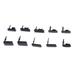 Gongxipen 10pcs Micro USB Dust Plug USB Cover Flap USB Data Charging Port Dust Plug Block Sofe Silicone Cover for Phone (Random Style)