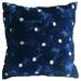 Navy Blue Pillow Cover 24x24 inch (60x60 cm) Luxury Navy Blue Pillow Shams Ribbon Navy Blue Rose Pillow Shams 24x24 inch (60x60 cm) Pillow Sham Square Silk Pillow - Navy Paradise