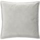 Coussin Linah coton blanc ivoire 55x55cm Atmosphera créateur d'intérieur - Ivoire