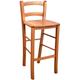 Okaffarefatto - Tabouret h 67cm du sol lassise en merisier assise en bois massif