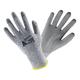 Hase Safety Gloves - Gant anti coupure Medio Cut5,PU-besch.Taille 9 (Par 10)