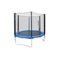 Trampoline de Jardin 6FT Pack trampoline Enfants et Adultes Avec Filet de sécurité Couverture de