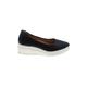 Naturalizer Wedges: Black Print Shoes - Women's Size 8 - Almond Toe